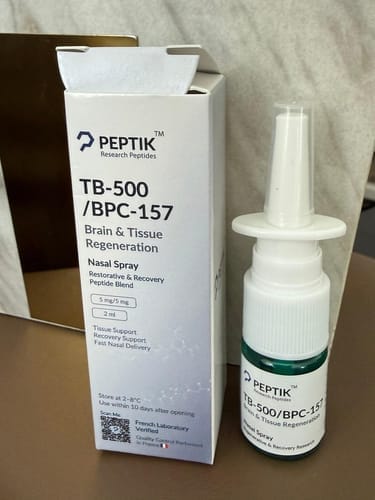 Customer photo review of TB-500 + BPC-157 Nasal Spray