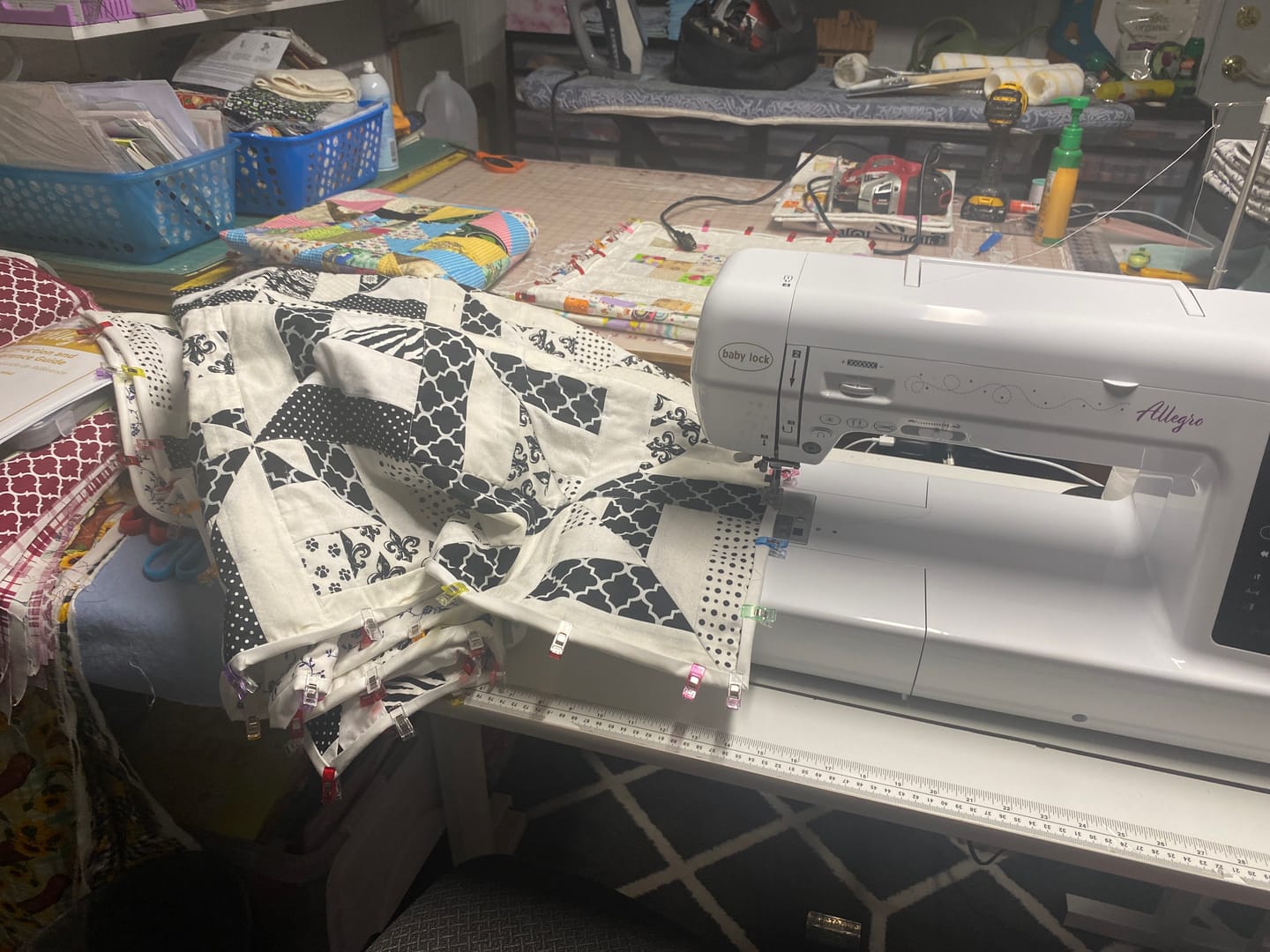 Customer photo review of Babylock Allegro Sewing & Quilting Machine