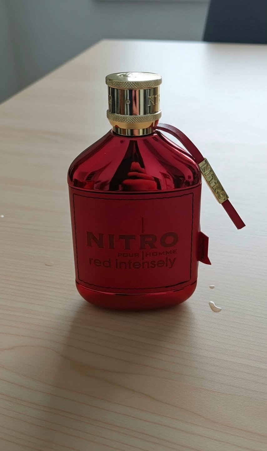 Customer photo review of DUMONT NITRO RED INTENSELY EDP FOR MEN