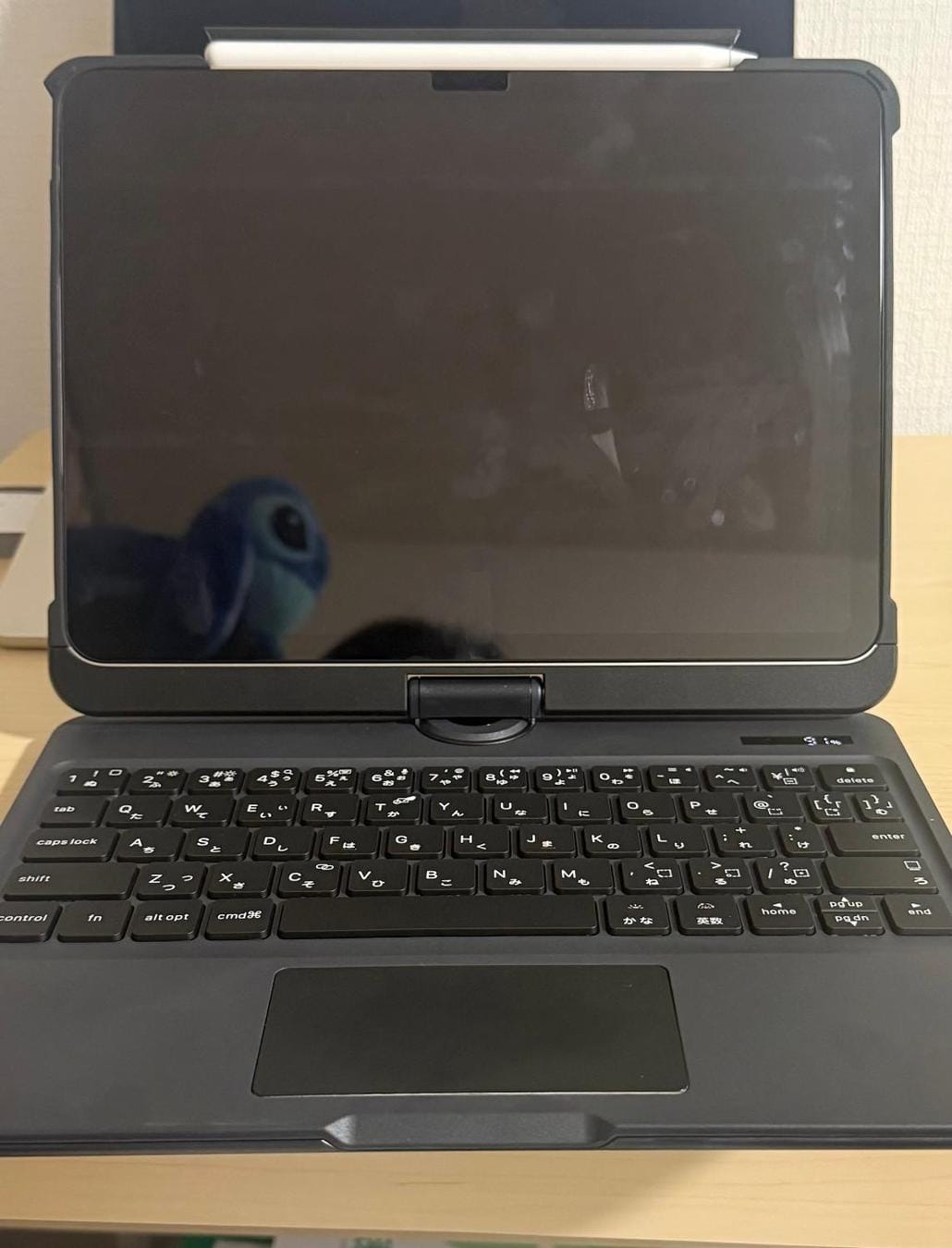 Customer photo review of Y2K Style Rotating iPad Keyboard Case
