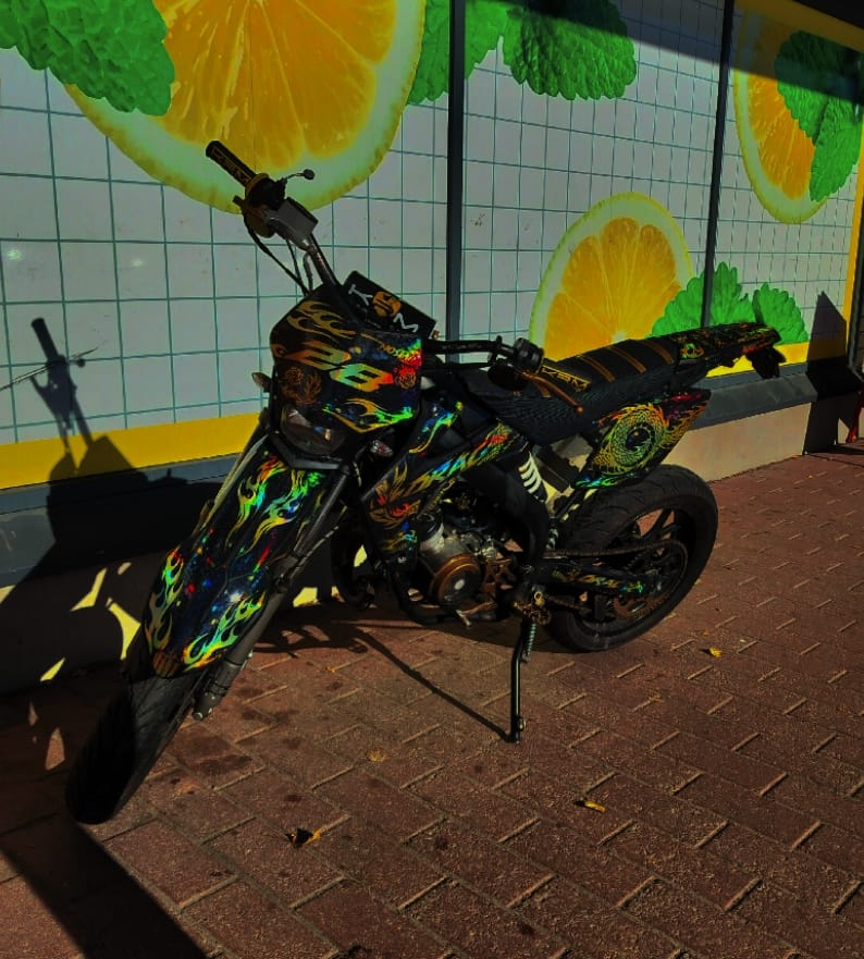 Customer photo review of Full Custom Graphics Kit ( Deposit )