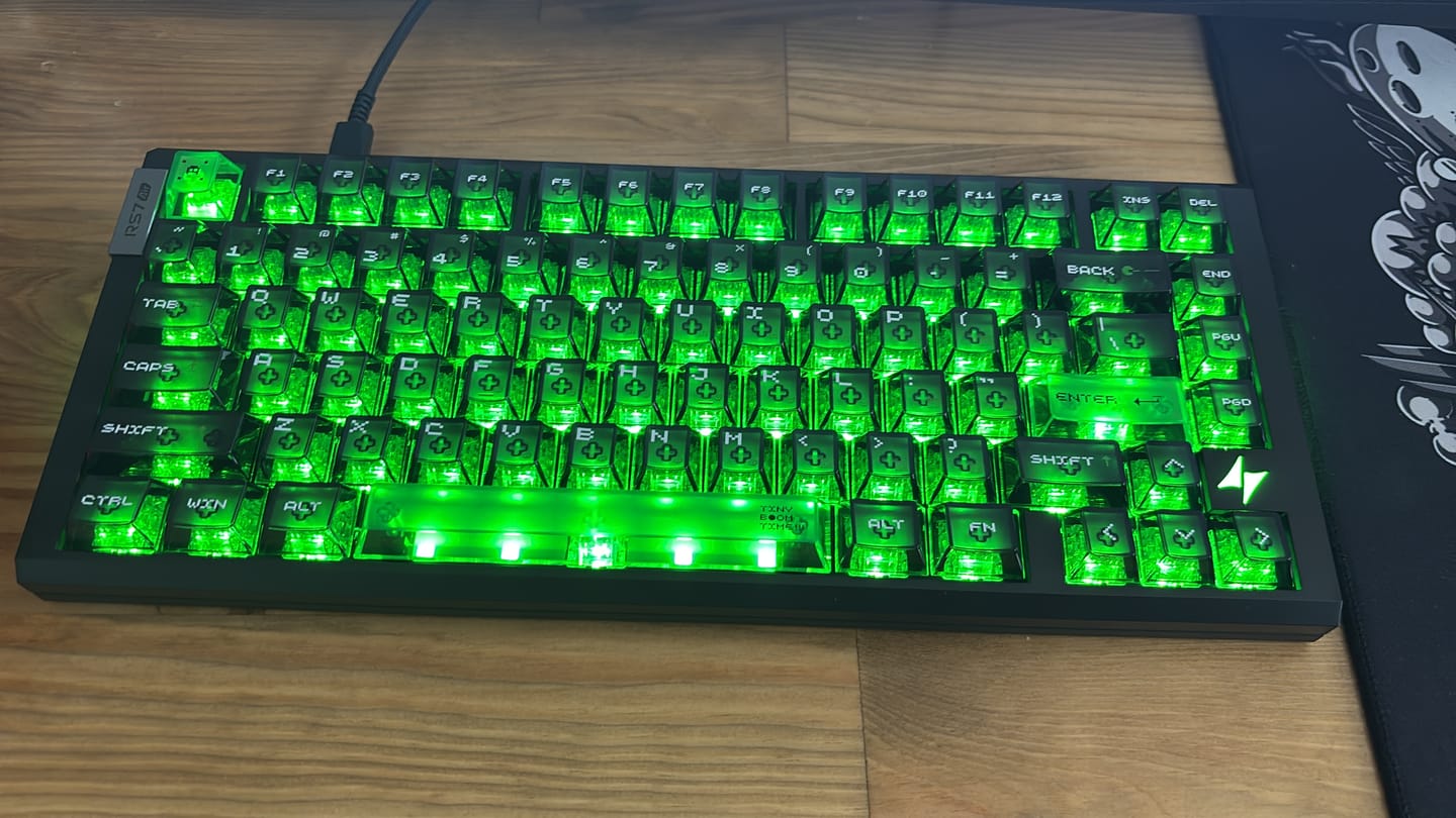 Customer photo review of ATK RS7 Air Klavye (Manyetik Switch / HE)