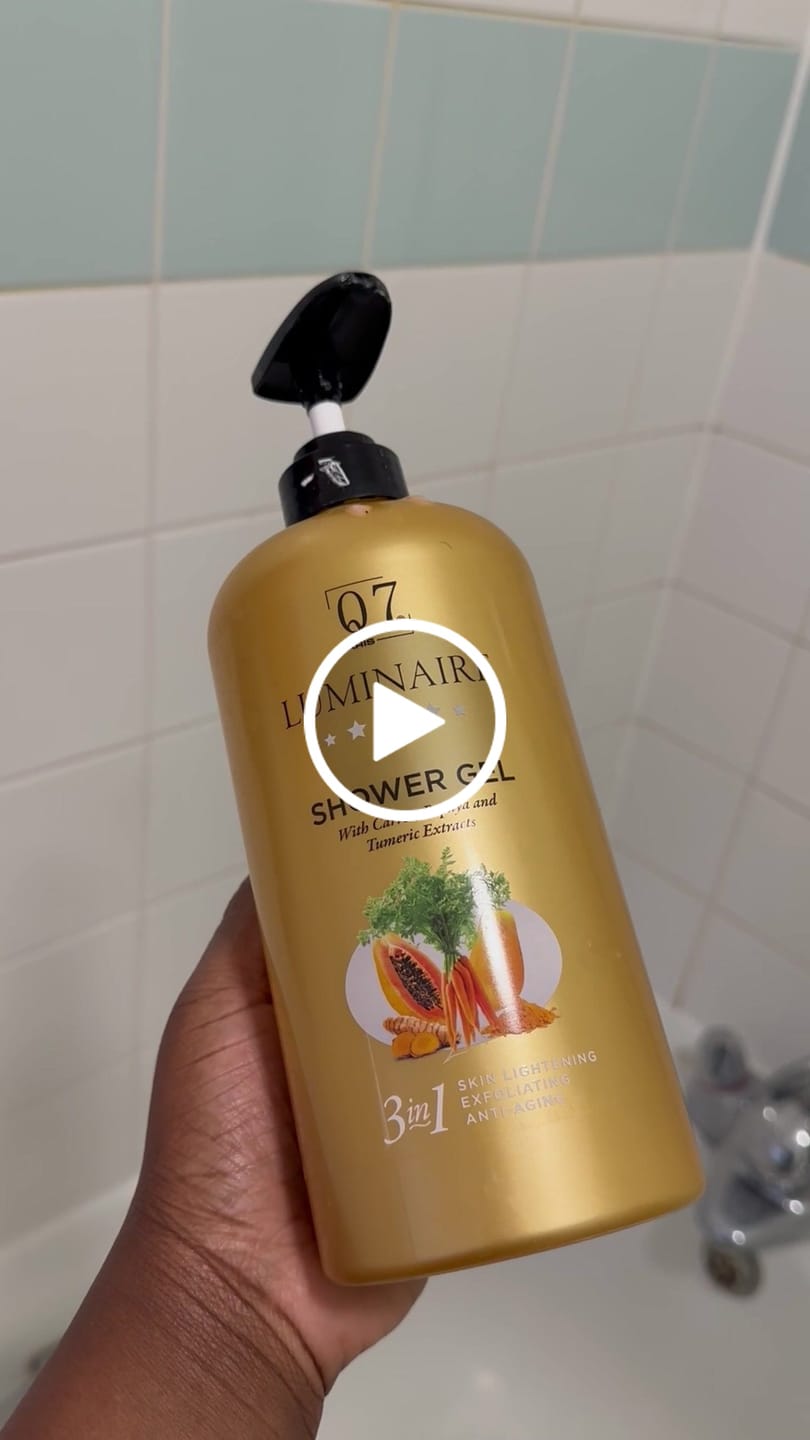 Customer video review of Q7Paris Luminaire 3-in-1 Shower gel with Carrot, Papaya, and Turmeric Extracts – 1000ml