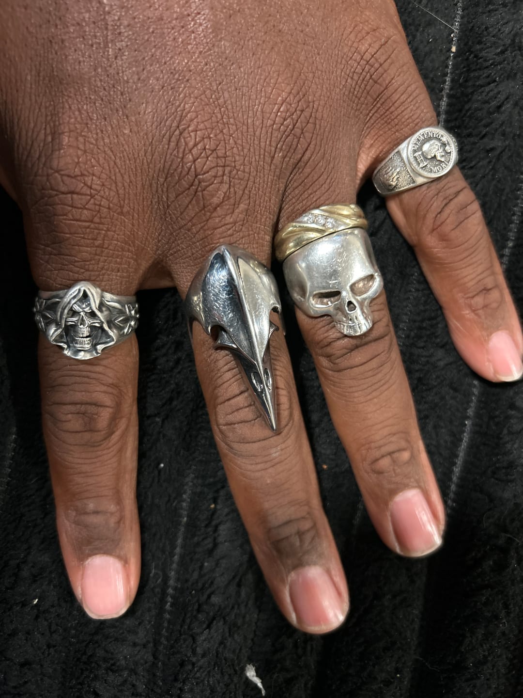 Customer photo review of Grim Reaper Ring