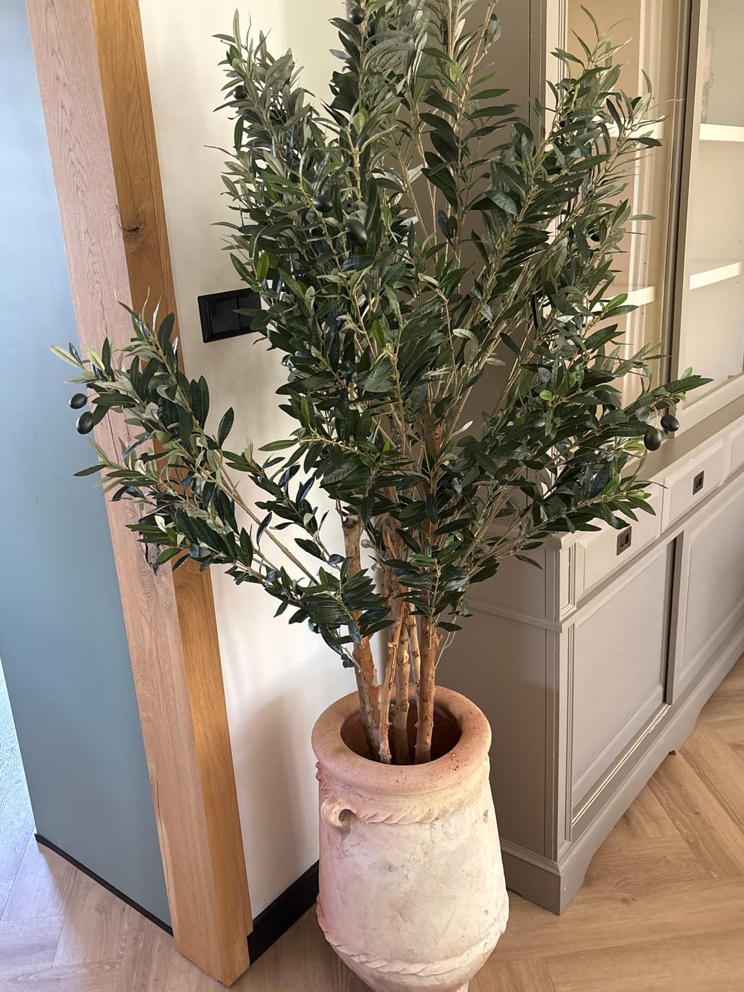 Customer photo review of Kunst Olijfboom 180cm