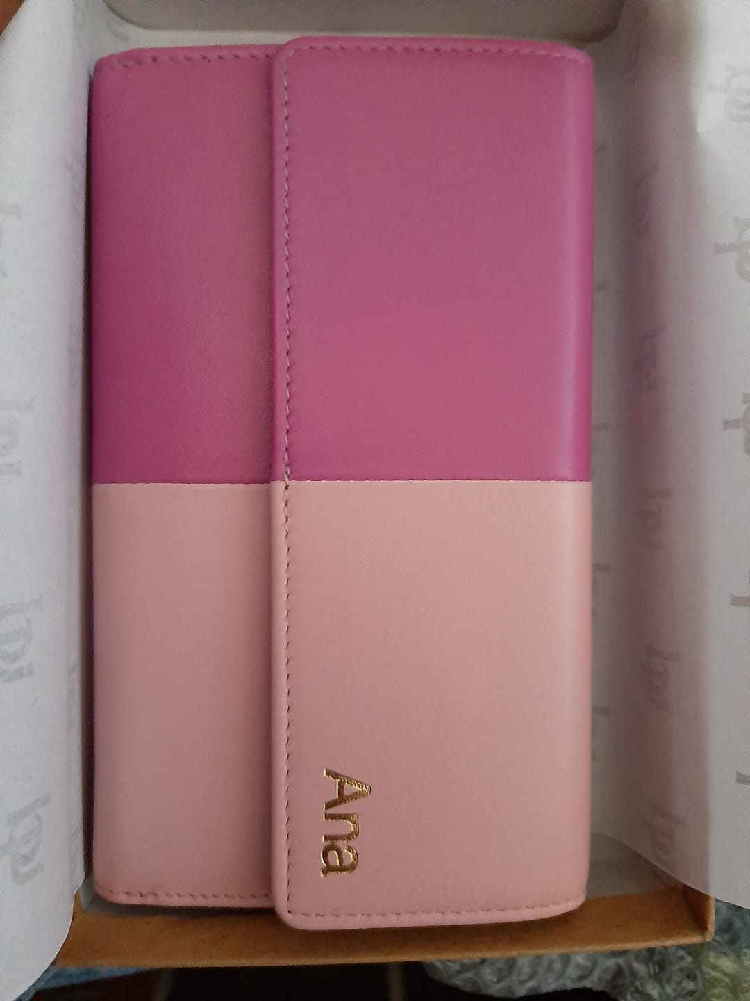Customer photo review of Matinee Leather Purse Wallet