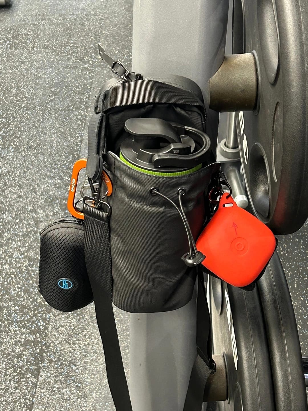 Customer photo review of Magnetic Gym Bag