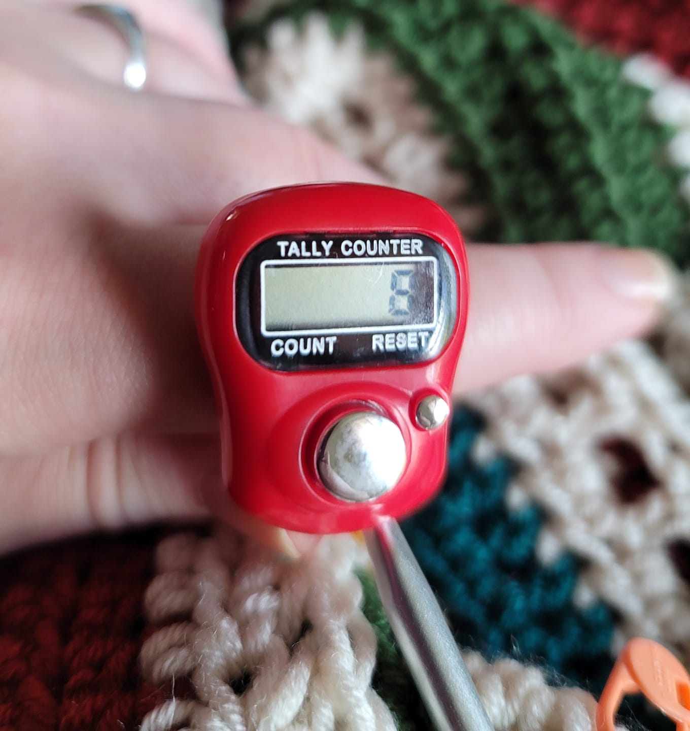Customer photo review of Digital Row Counter
