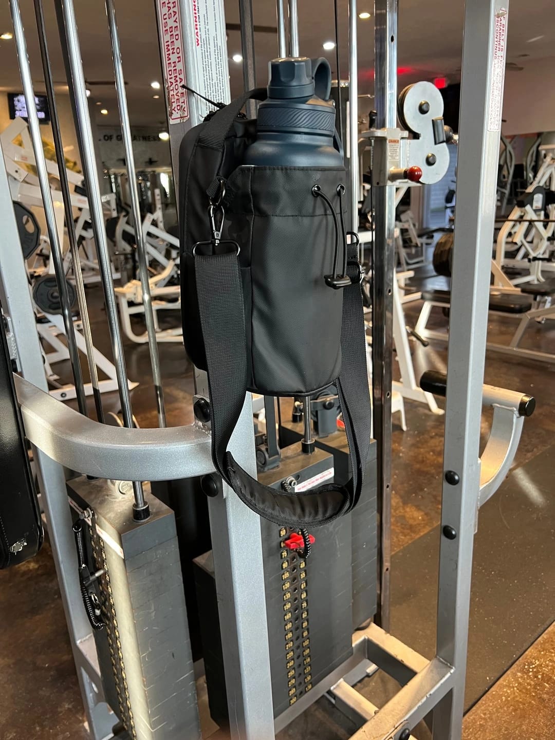 Customer photo review of Magnetic Gym Bag