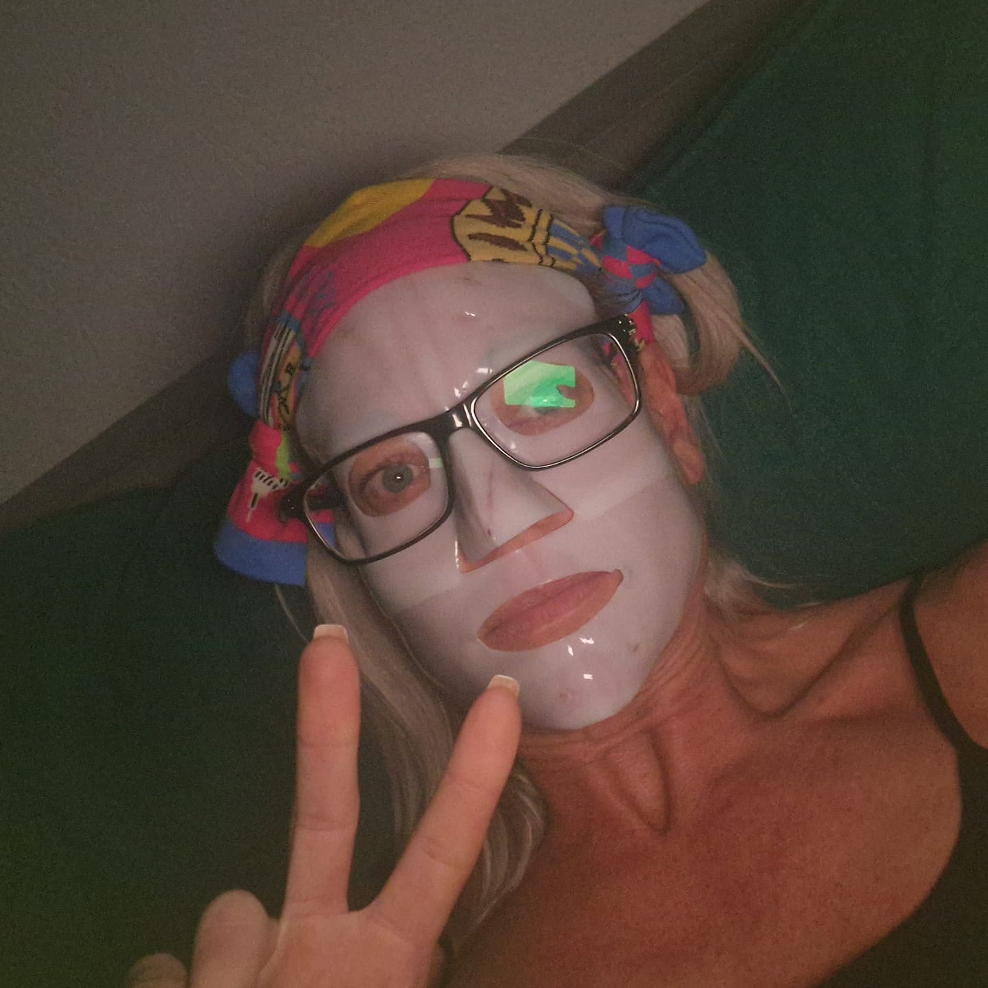 Customer photo review of Bio-Kollagen Gesichtsmaske