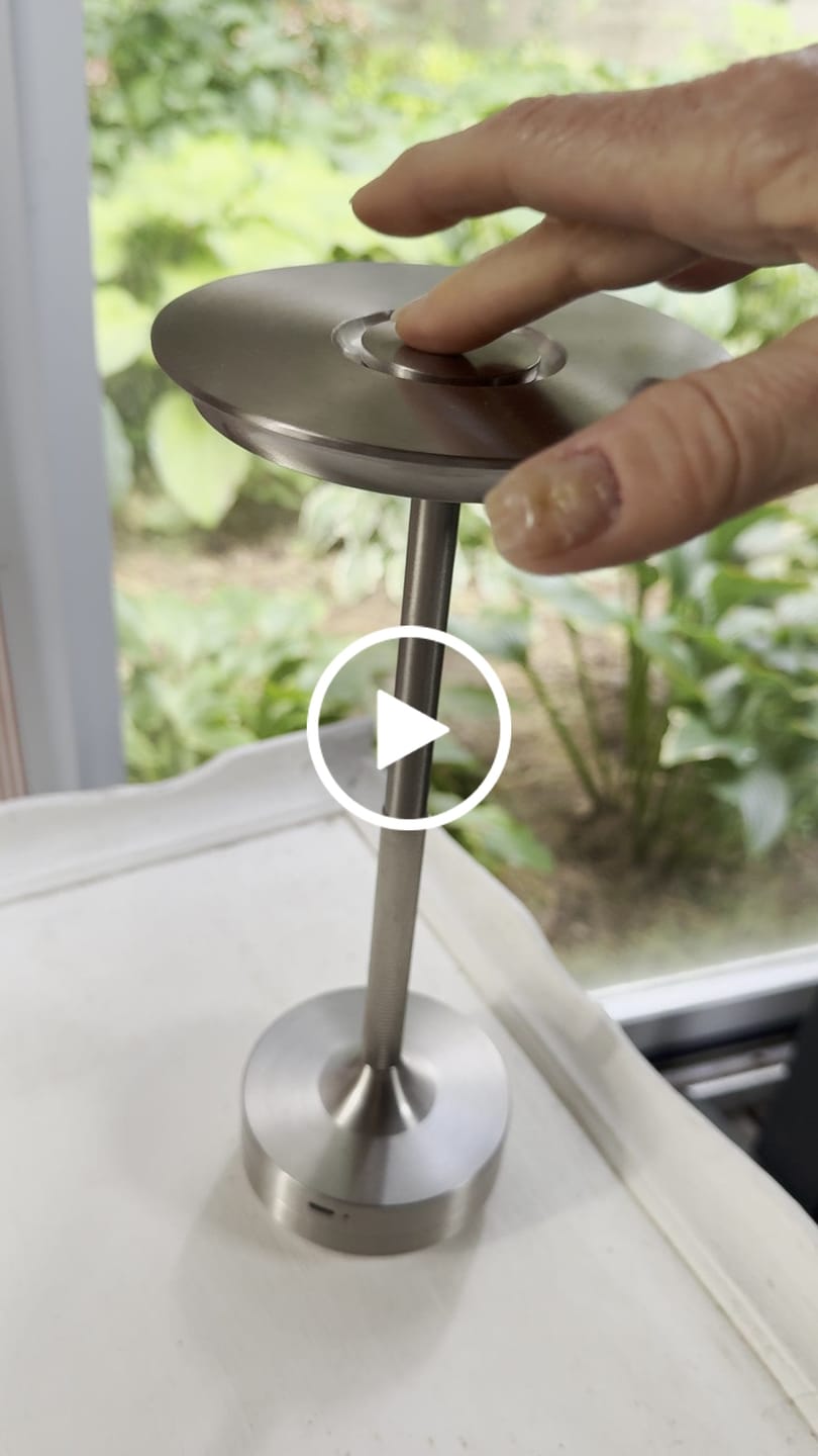 Customer video review of Brilliance  - Table Lamp