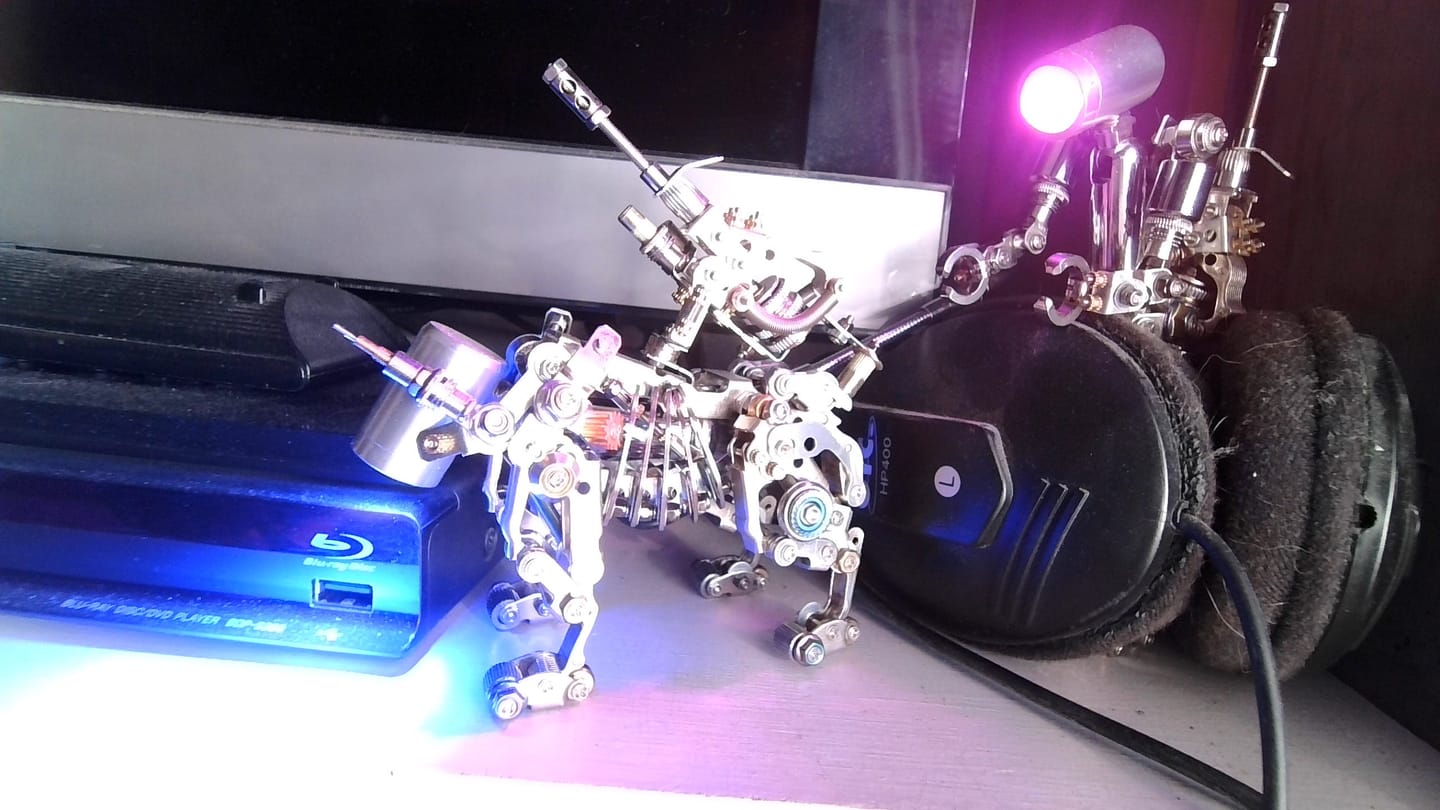 Customer photo review of Terminator M – 3D Metal Model
