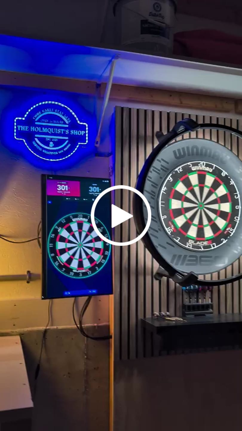 Customer video review of Personalized LED Color Changing Man Cave Sign