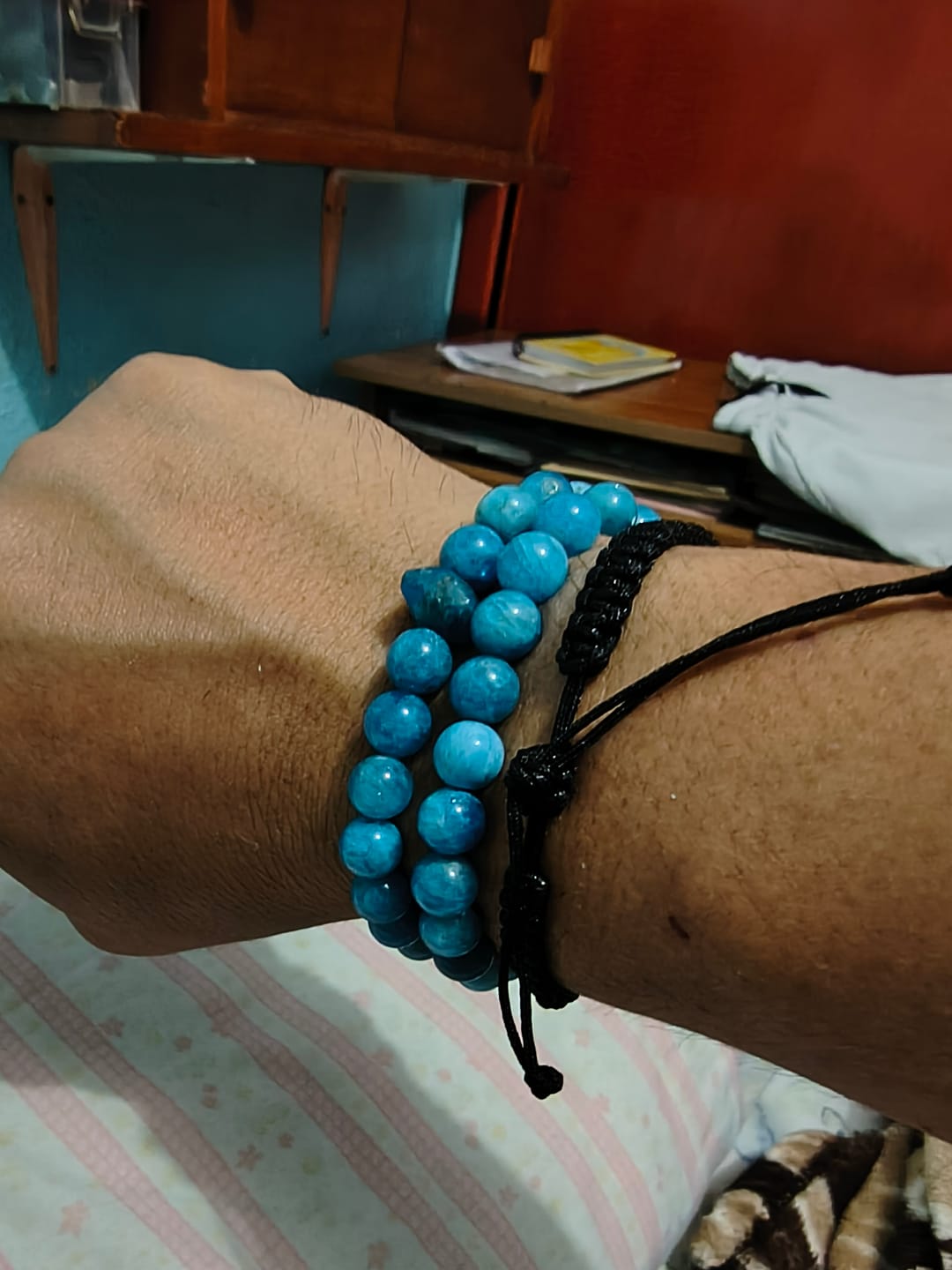 Customer photo review of Codificador de Apatita Azul (33 cm)