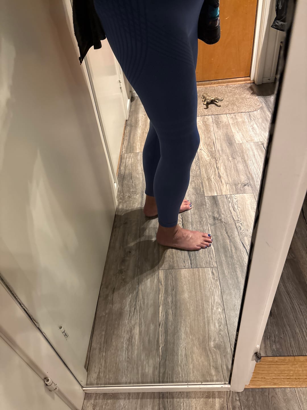 Customer photo review of Seamless Anti Cellulite Leggings