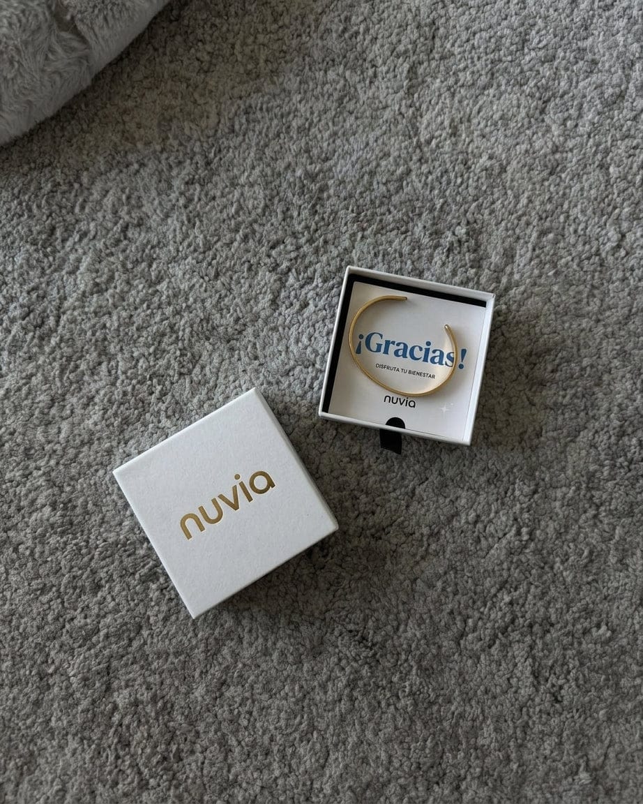 Customer photo review of Brazalete NUVIA | Tu solución natural para la menopausia