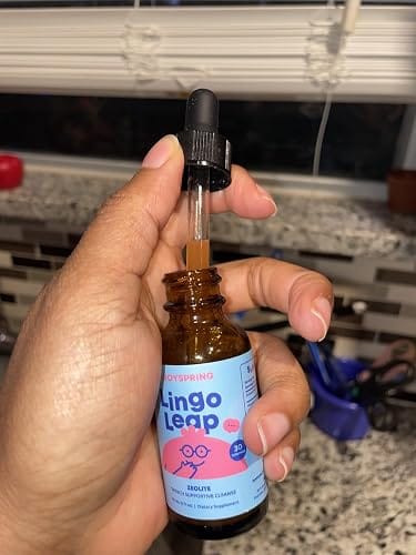 Customer photo review of Kids Zeolite Liquid Drops with Vitamin B12 and D3, Berry Flavor, 30 Servings