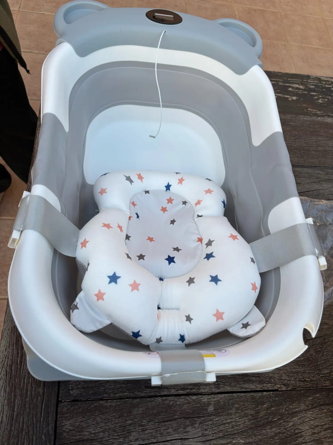Customer photo review of Lunebi Komfort-Babybadewanne