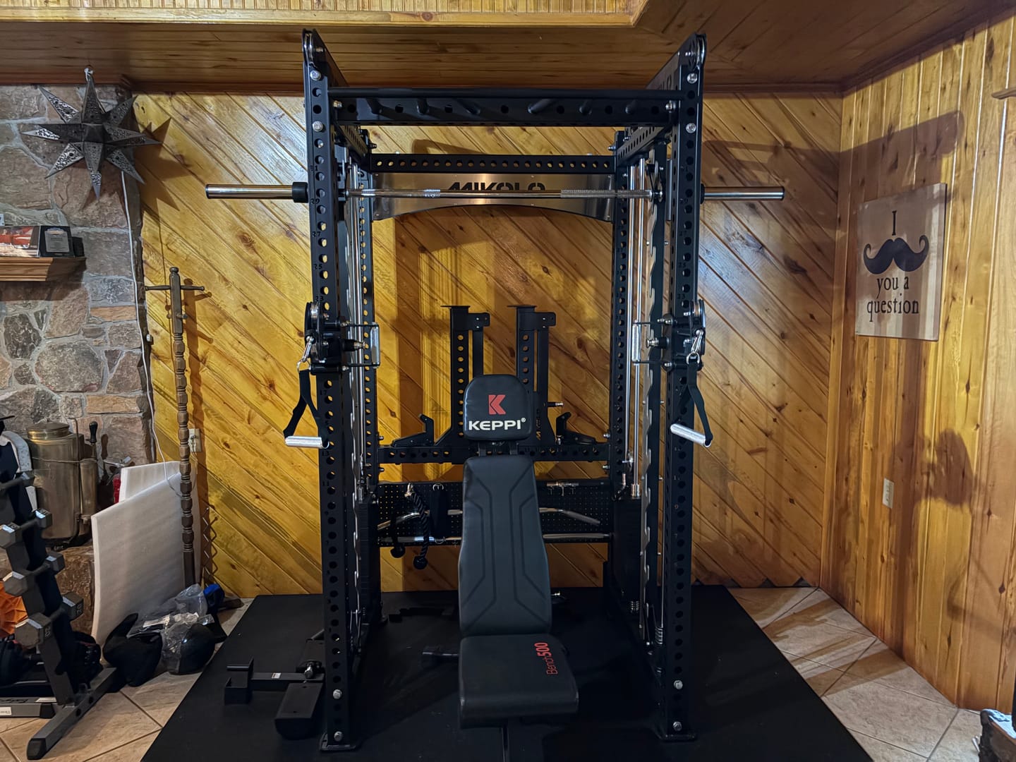 Customer photo review of ANUBIS™-2.0 Ultimate All-In-One Smith Machine