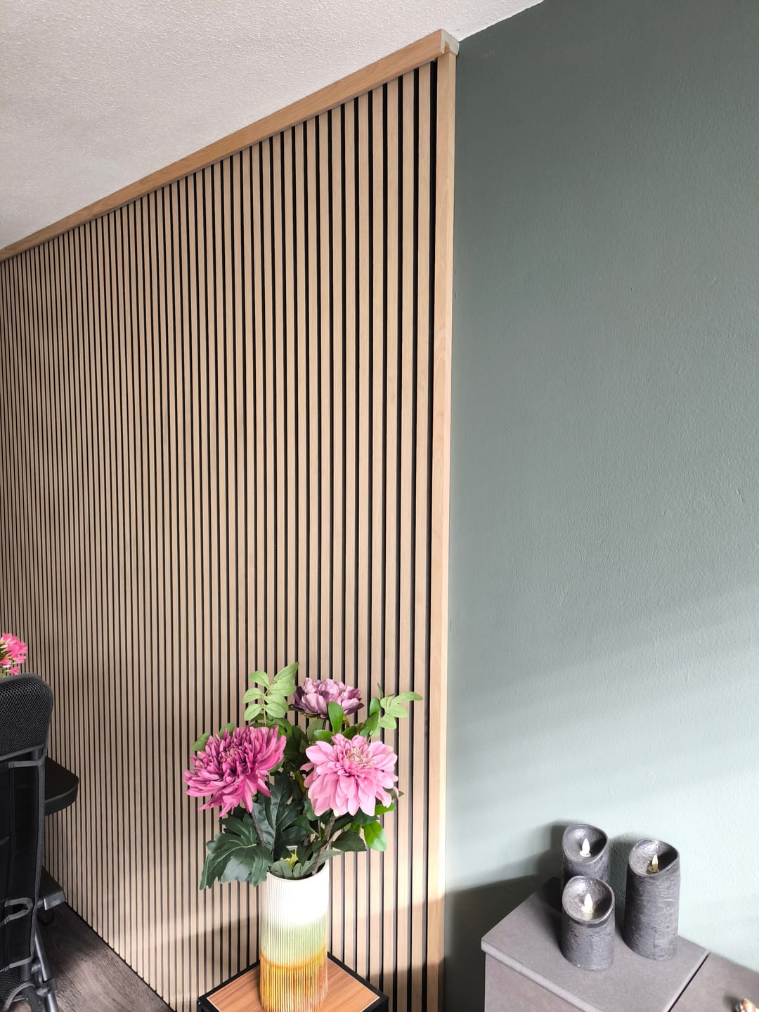 Customer photo review of Akupanel - LED afwerkeindlat voor plafond en zijkant - Eiken Naturel 270 cm