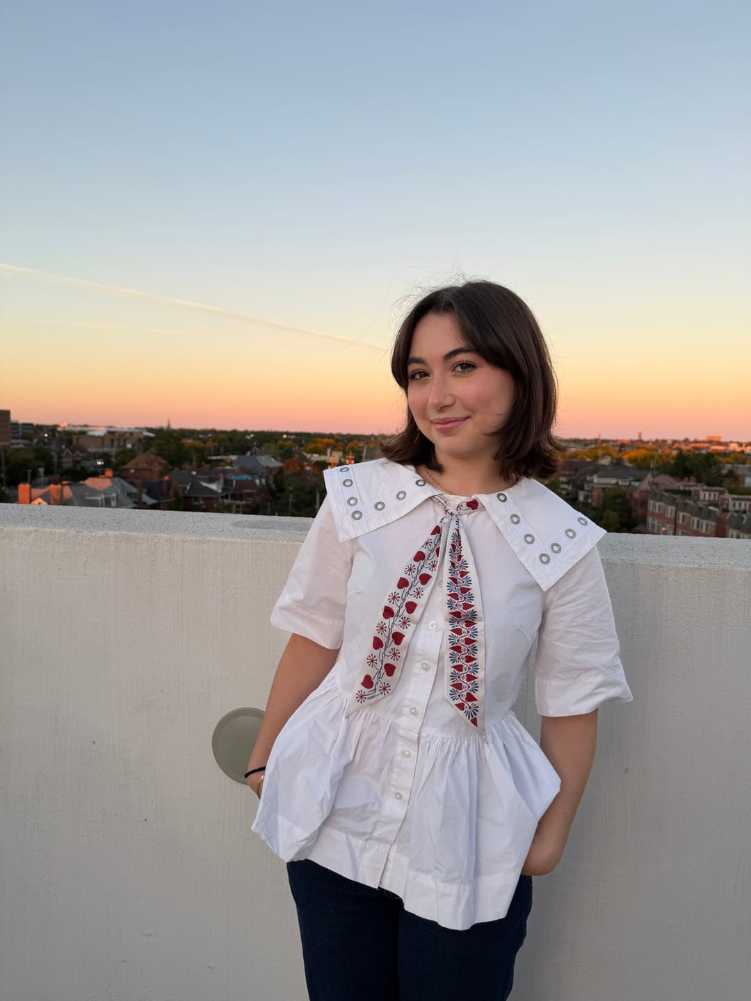 Customer photo review of Love Skinny Scarf