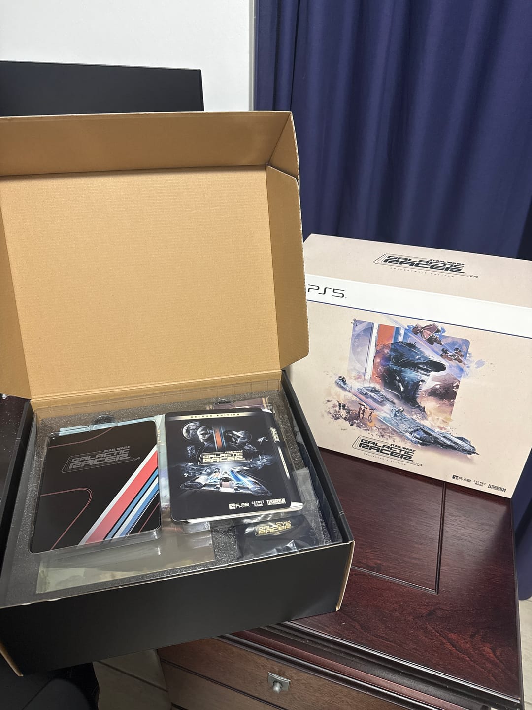 Customer photo review of Star Wars: Galactic Racer Collectors Edition (PS5)