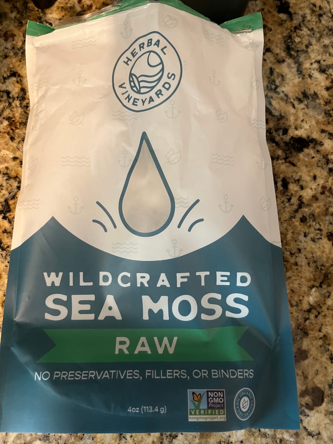 Customer photo review of PREMIUM RAW SEA MOSS