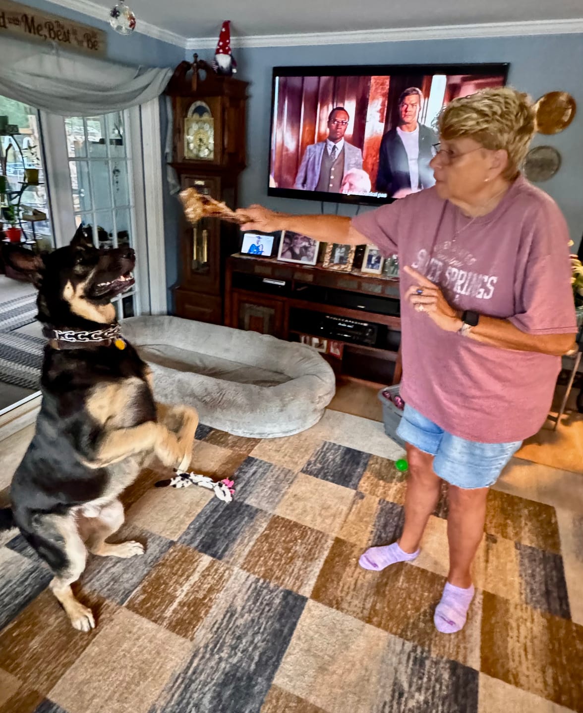 Customer photo review of Ostrich Long Bone (19" x 3.5"): The Ultimate Challenge for Medium, Large & Extra-Large Dogs