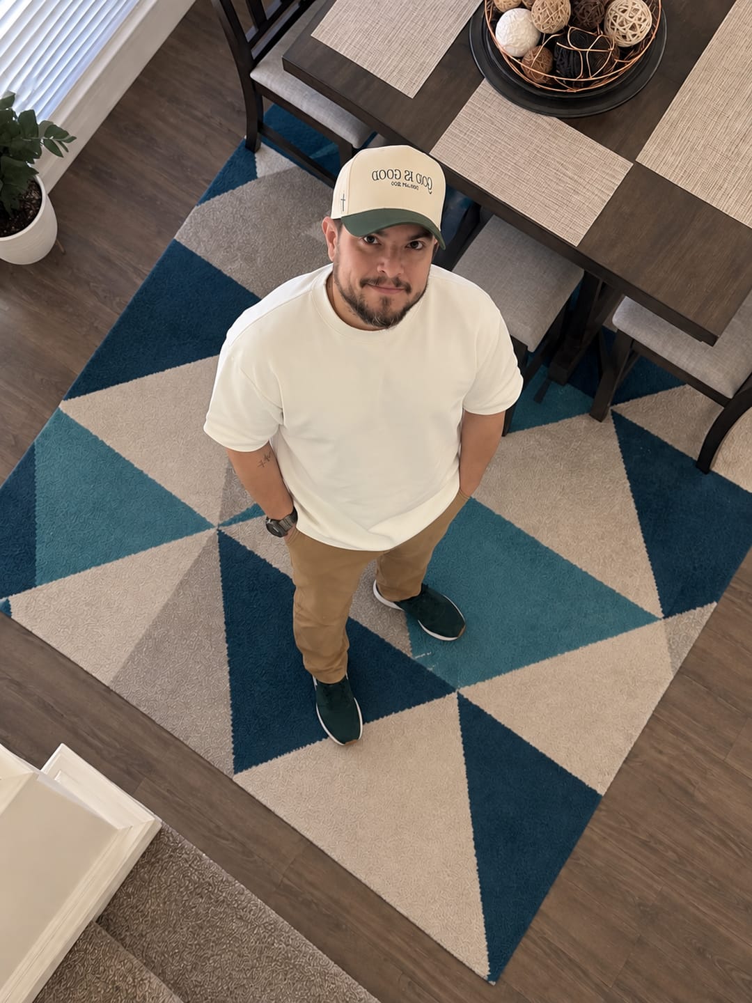 Customer photo review of Premium Embroidered Hat