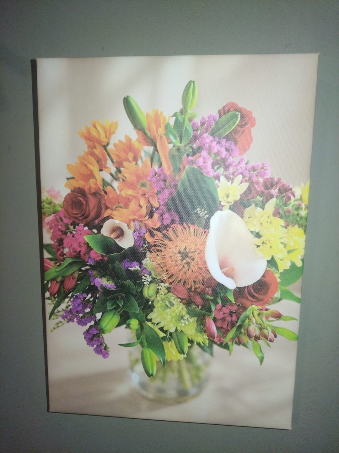 Customer photo review of 3 x A4 Canvas Combo