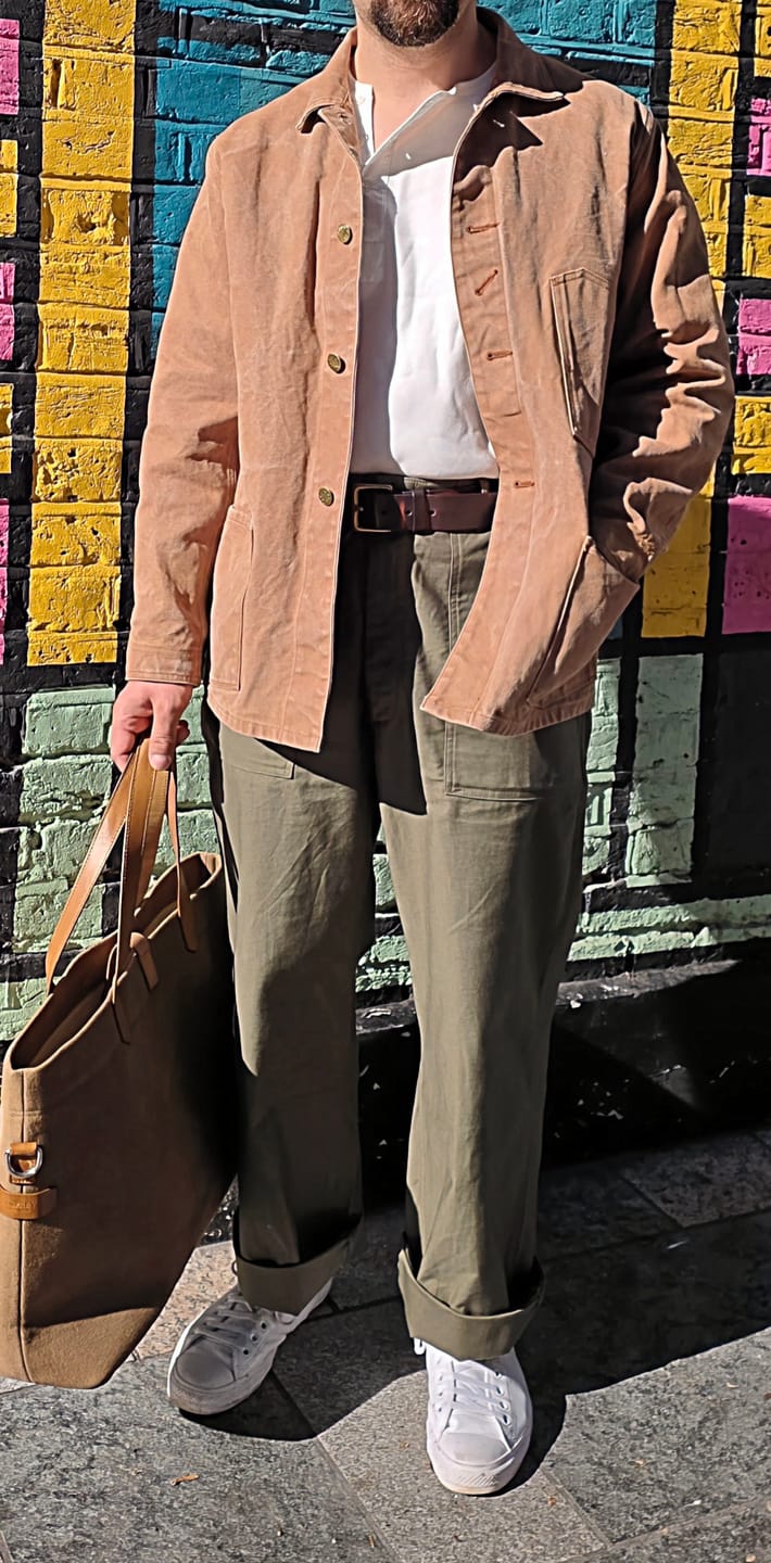 Customer photo review of Vietnam War OG-107 Utility Fatigue Pants