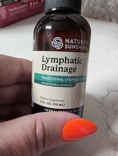 Customer photo review of Herbal Lymphatic System Support Drops with Cleavers Extract - Circulation & Wellness, 60 Servings