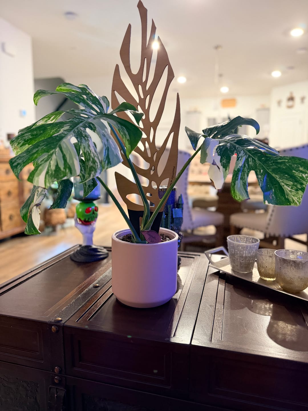 Customer photo review of Folia™ - Wooden plant tags - Leaf-shaped plant labels