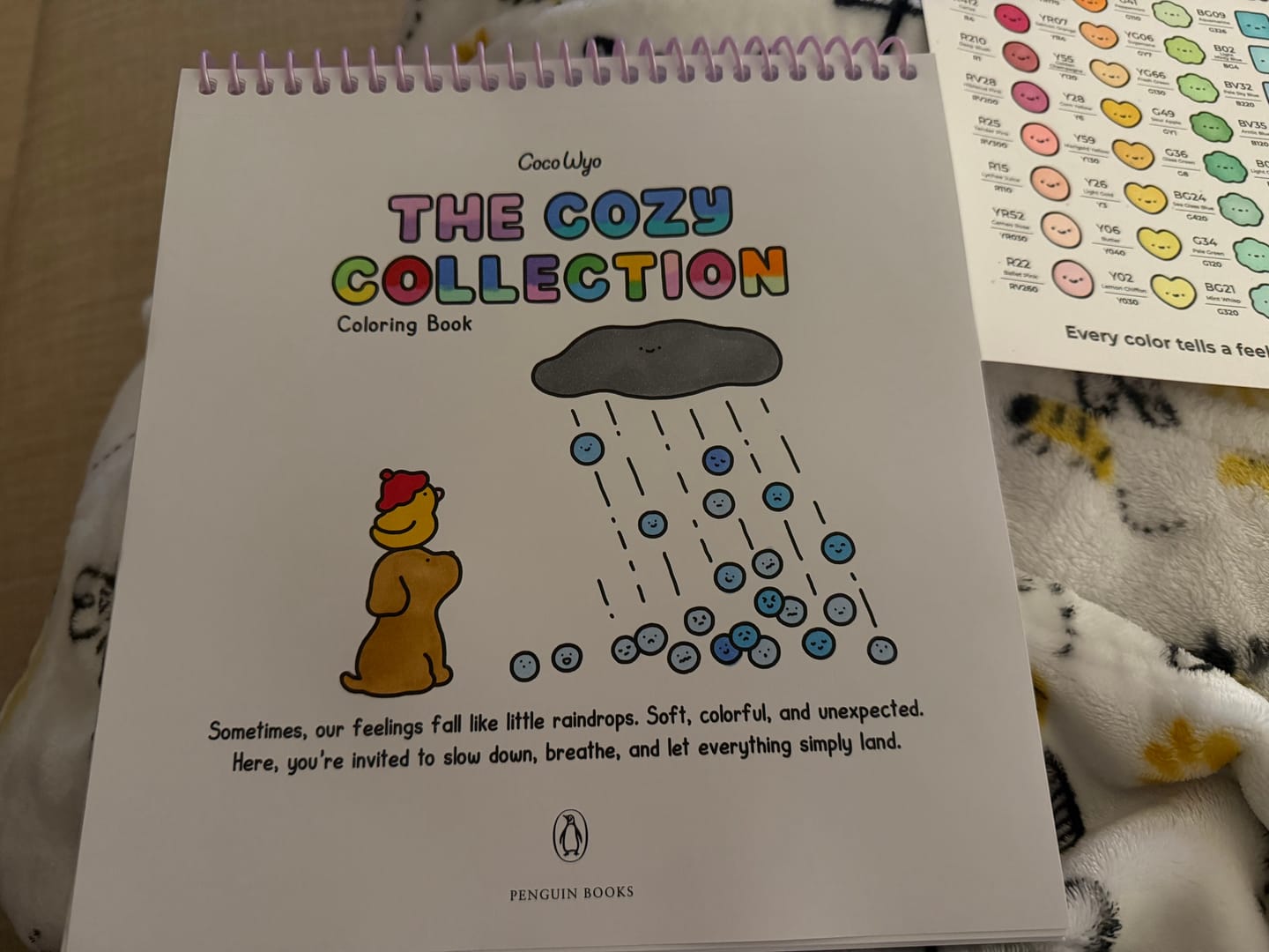Customer photo review of Ohuhu x Coco Wyo Cozy Mood Coloring Kit, Honolulu B 48 Colors Alcohol Markers with Brush & Fine Dual Tips, Coloring Book with Mood Tracker Pages