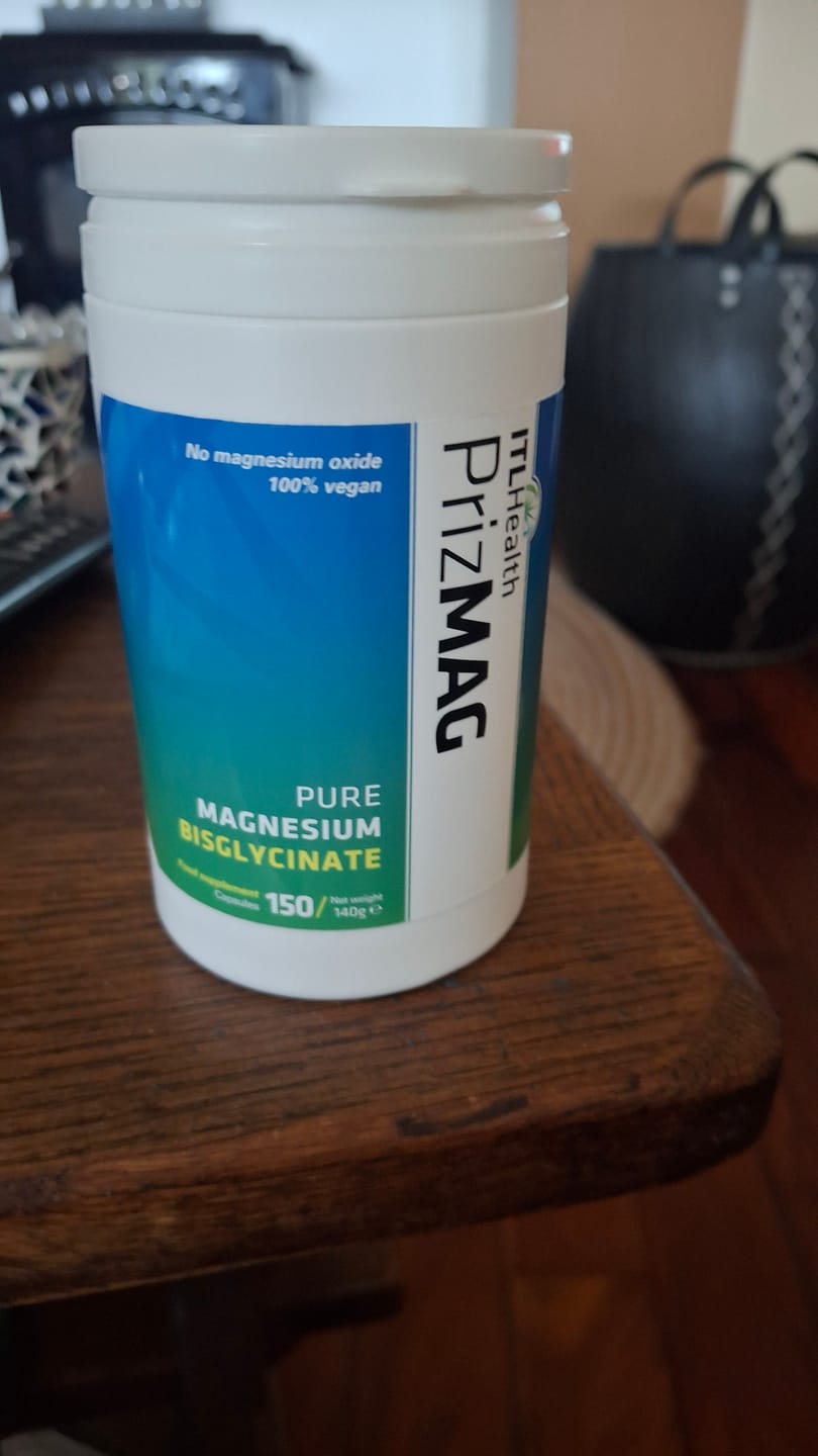 Customer photo review of PrizMAG Magnesium Bisglycinate Capsules