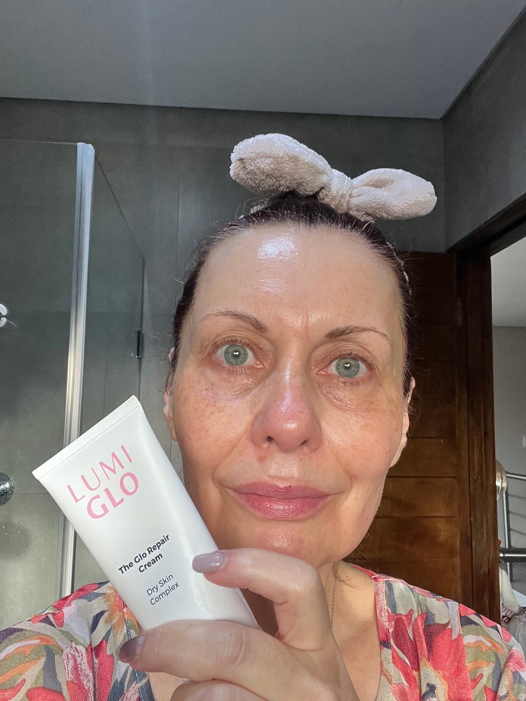 Customer photo review of The Glo Repair Cream