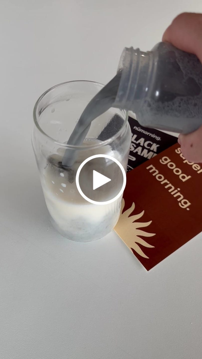Customer video review of Black Sésame