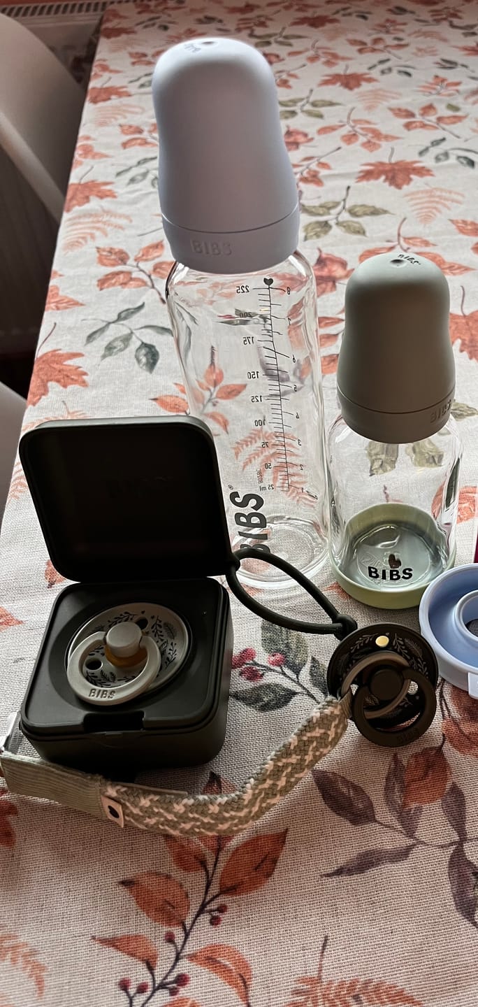 Customer photo review of BIBS üveg cumisüvegszett - pasztellkék - 225 ml