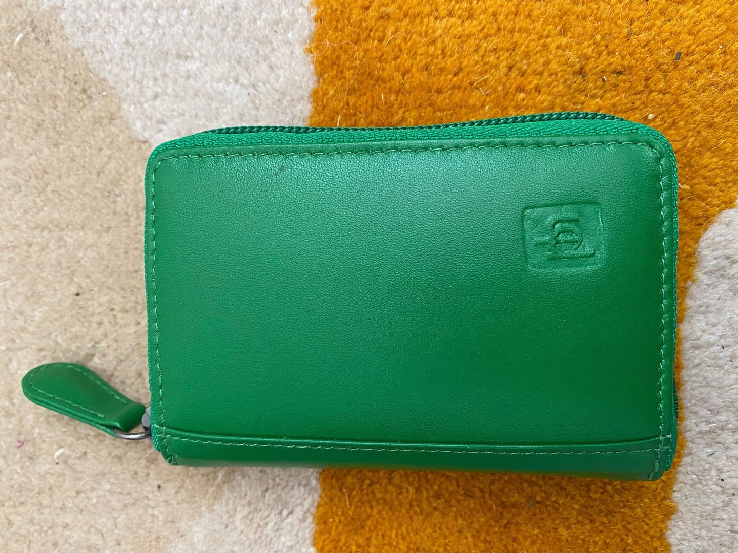Customer photo review of Premium Leather Concertina Credit Card Wallet