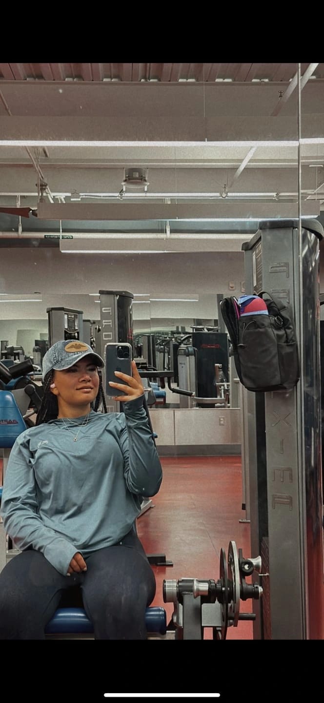 Customer photo review of Magnetic Gym Bag