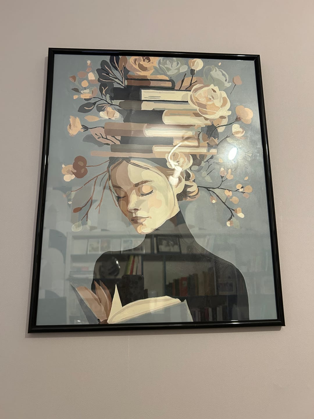 Customer photo review of Book garden | Paint by Number