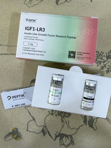 Customer photo review of IGF1-LR3 Lyophilized Vial + Sterile Water