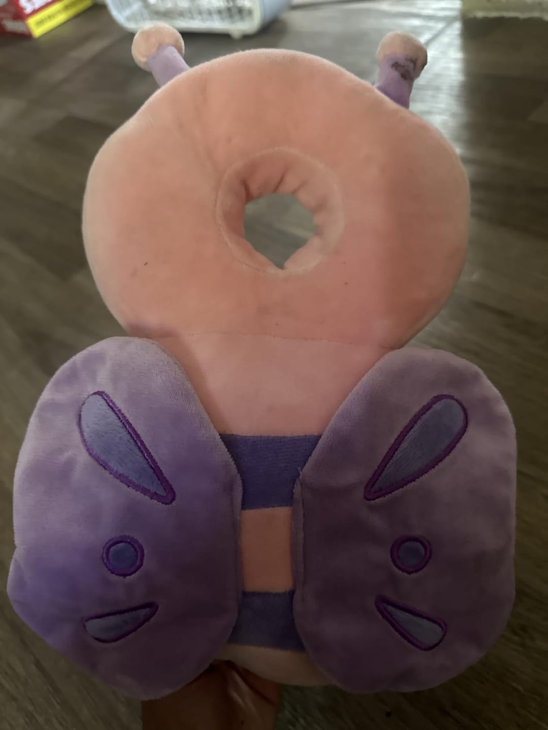 Customer photo review of Baby Head Protector Backpack