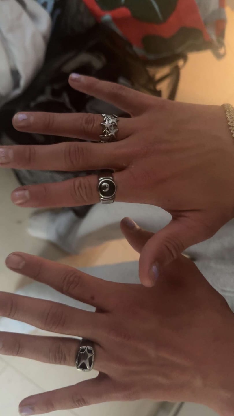 Customer photo review of Shooting Star Ring