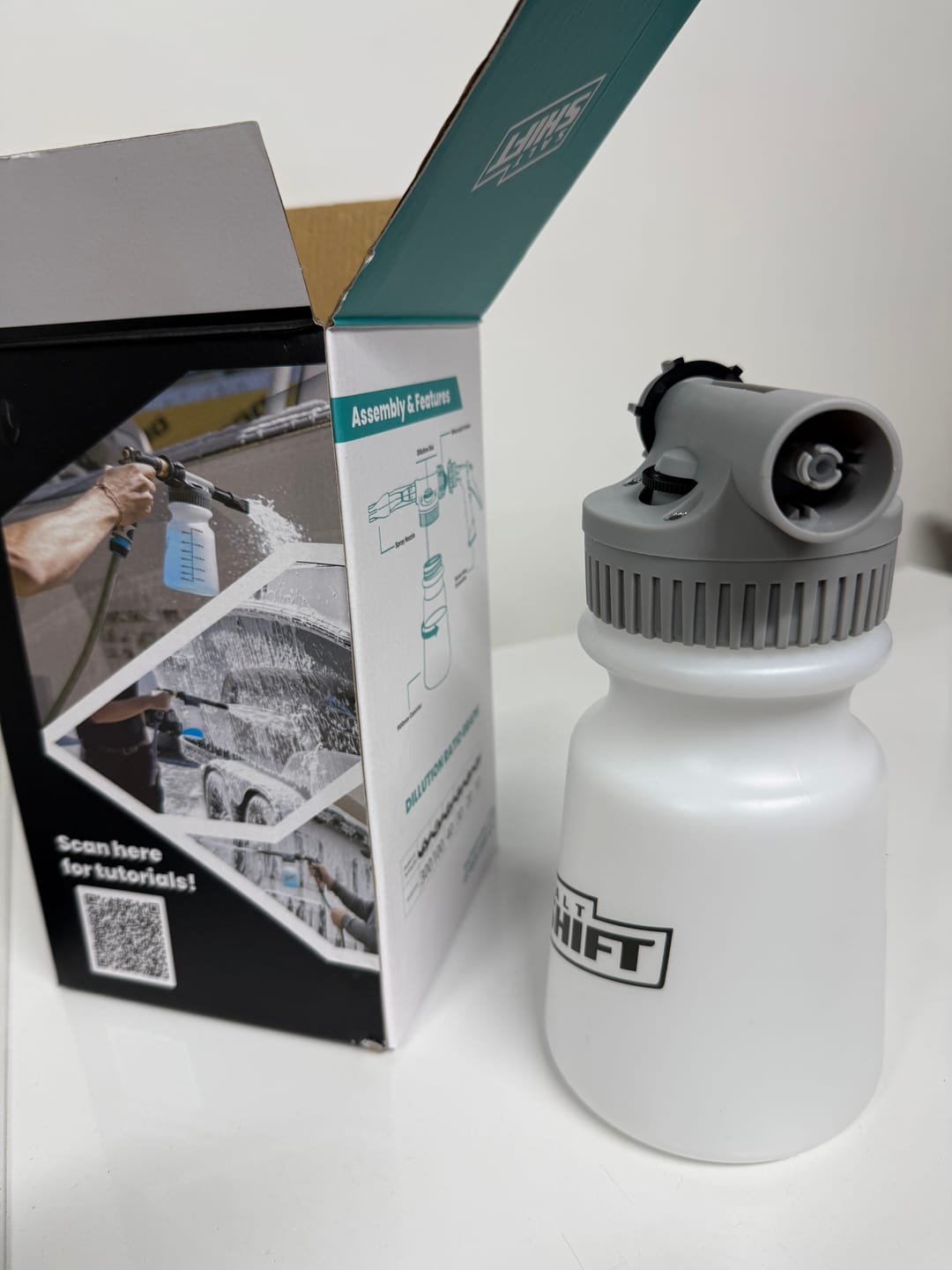 Customer photo review of Snow Foam Gun