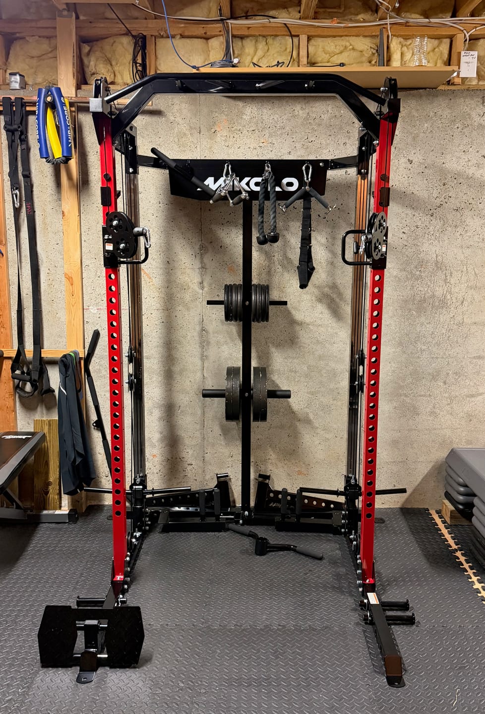 Customer photo review of HR05 Half Rack Functional Trainer