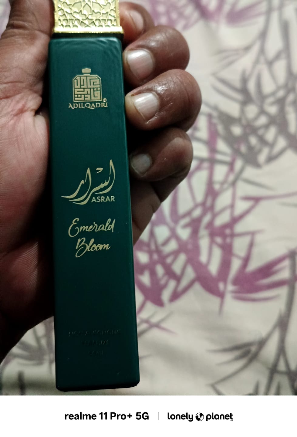 Customer photo review of Asrar Emerald Bloom Non Alcoholic Perfume Spray 50ml