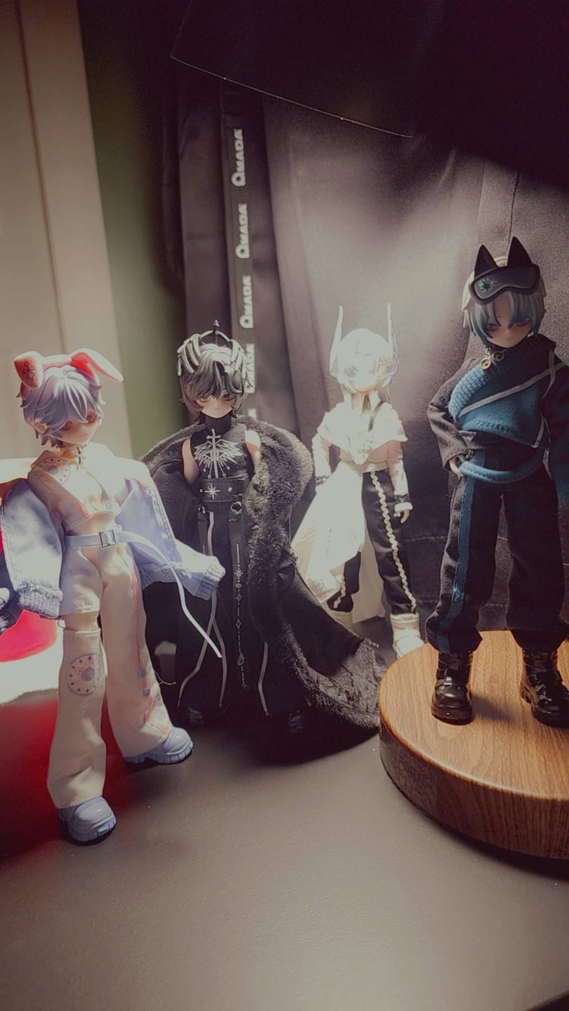 Customer photo review of UNchron Series 1/8 Action Figure BJD Blind Box