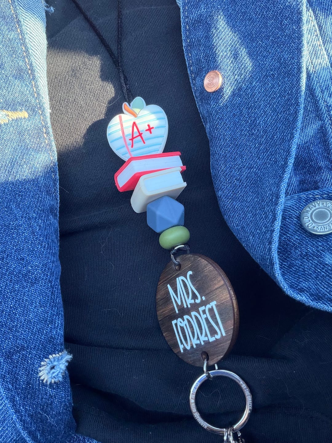 Customer photo review of Design Your Own Beaded Lanyard