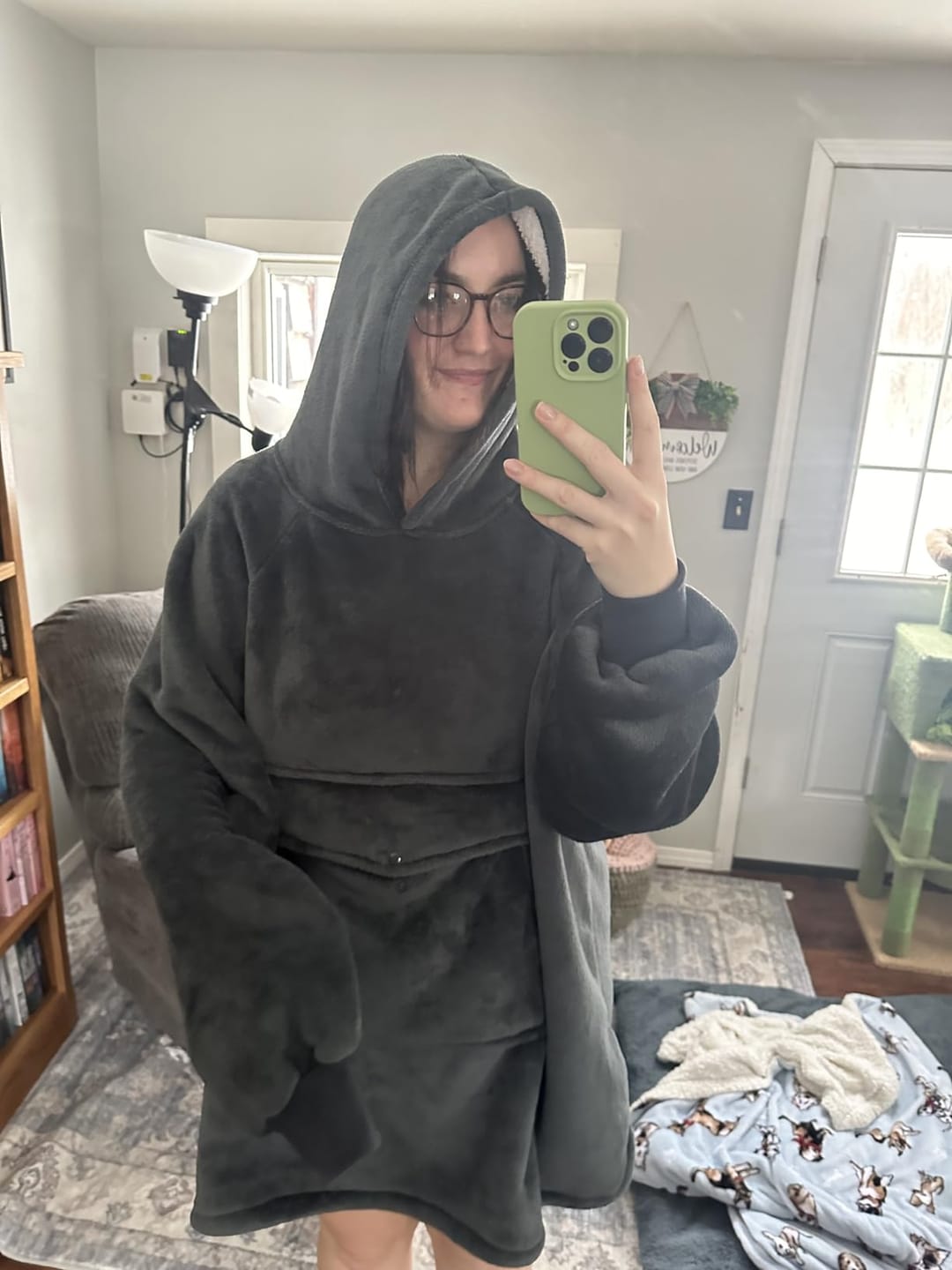 Customer photo review of PetPal Heizhoodie mit Haustiertasche